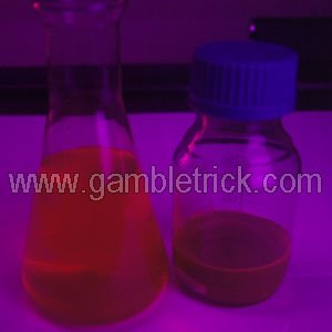 Tinta luminosa para marcas brilhantes