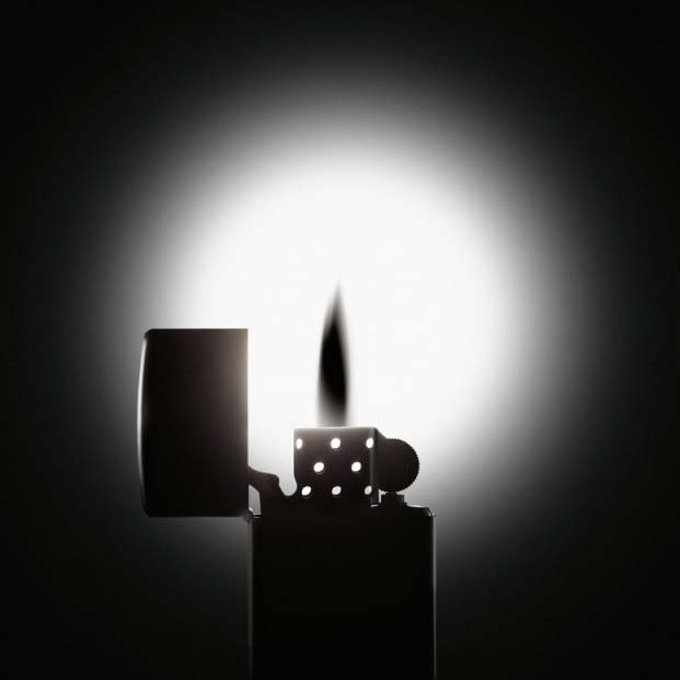 Isqueiro da lente de digitalização