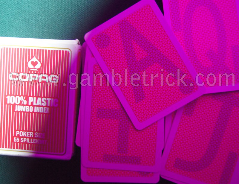 Copag 100% plástico índice de 4 cartas marcadas