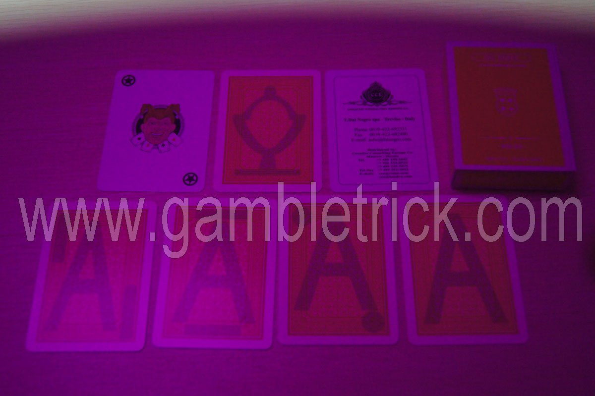 Dal negro Texas Holdem cartas marcadas